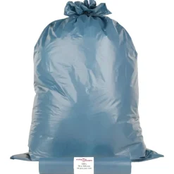 vidaXL Bolsas de basura azules 100 unidades 120 l