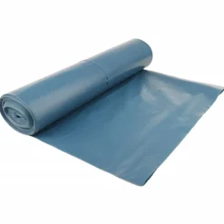 vidaXL Bolsas de basura azules 100 unidades 120 l