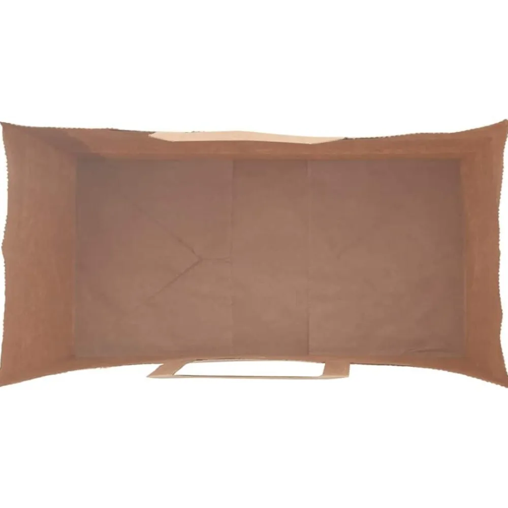 vidaXL Bolsas de papel con asas 250 uds negra 21x11x31 cm Negro Clearance