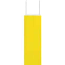 vidaXL Bolsas de papel con asas 50 uds amarillas 21x11x31 cm Amarillo Outlet