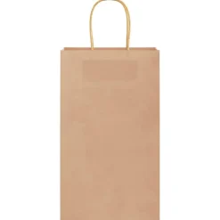 vidaXL Bolsas de papel con asas 50 uds marrón 21x11x36 cm Marrón New