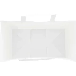 vidaXL Arte Y Ocio-Bolsas de papel con asas 50 uds blanca 15x8x21 cm