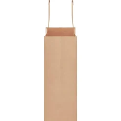 vidaXL Arte Y Ocio-Bolsas de papel con asas 50 uds marrón 18x8x22 cm