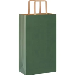 vidaXL Arte Y Ocio-Bolsas de papel con asas 250 uds 21x11x36 cm