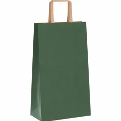 vidaXL Arte Y Ocio-Bolsas de papel con asas 250 uds 21x11x36 cm