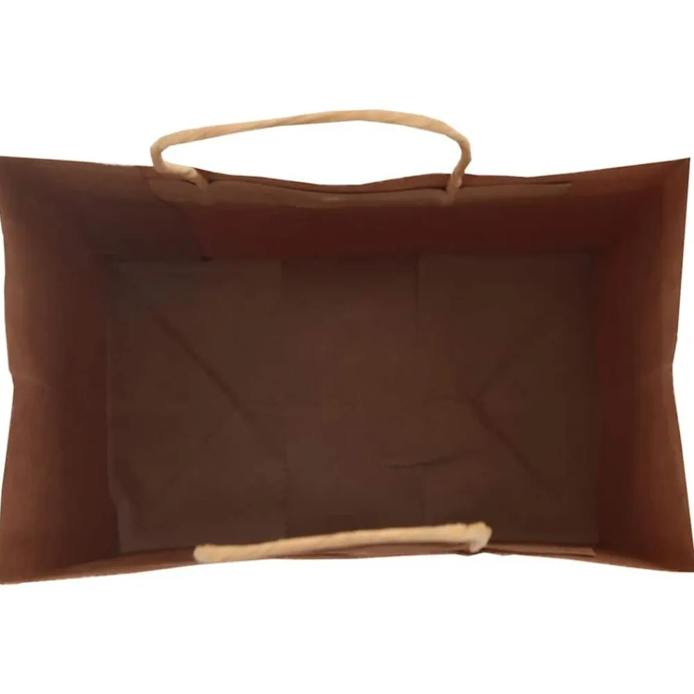 vidaXL Bolsas de papel con asas 250 uds 26x17x25 cm Rojo Sale
