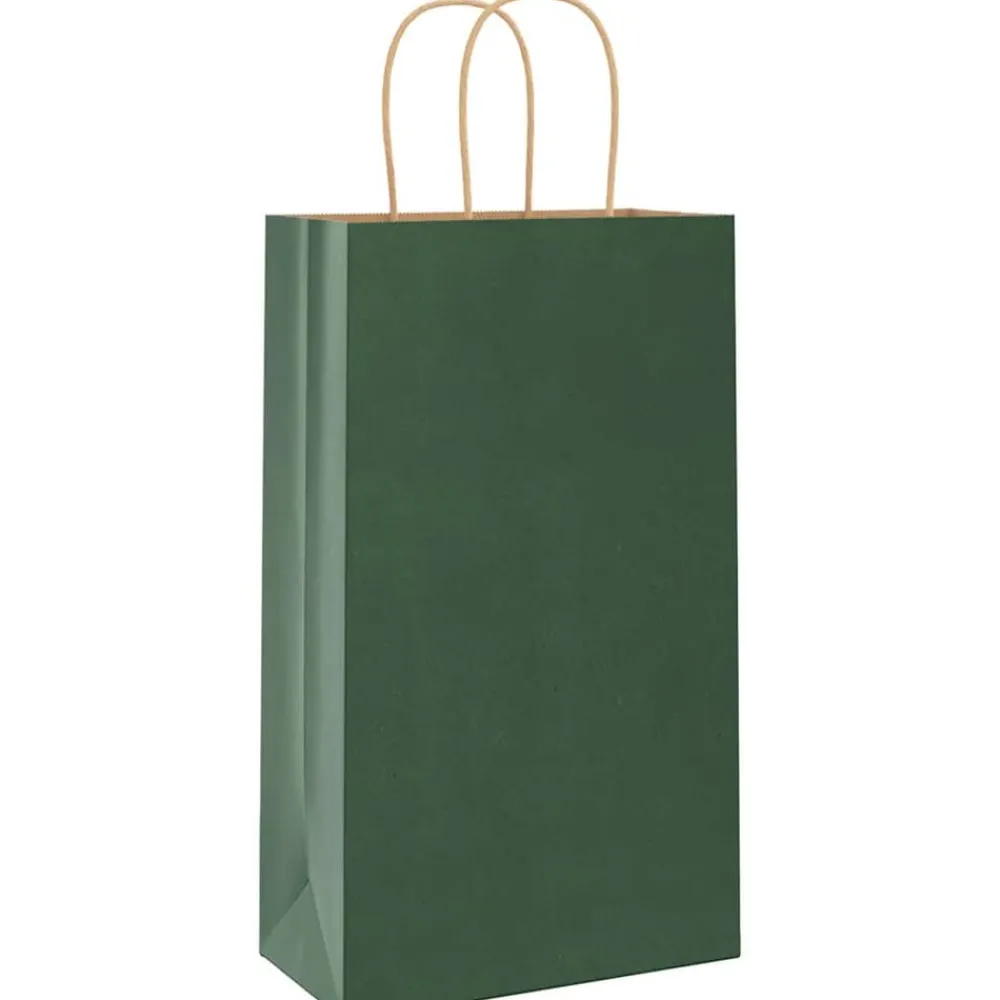 vidaXL Arte Y Ocio-Bolsas de papel con asas 50 uds 21x11x36 cm