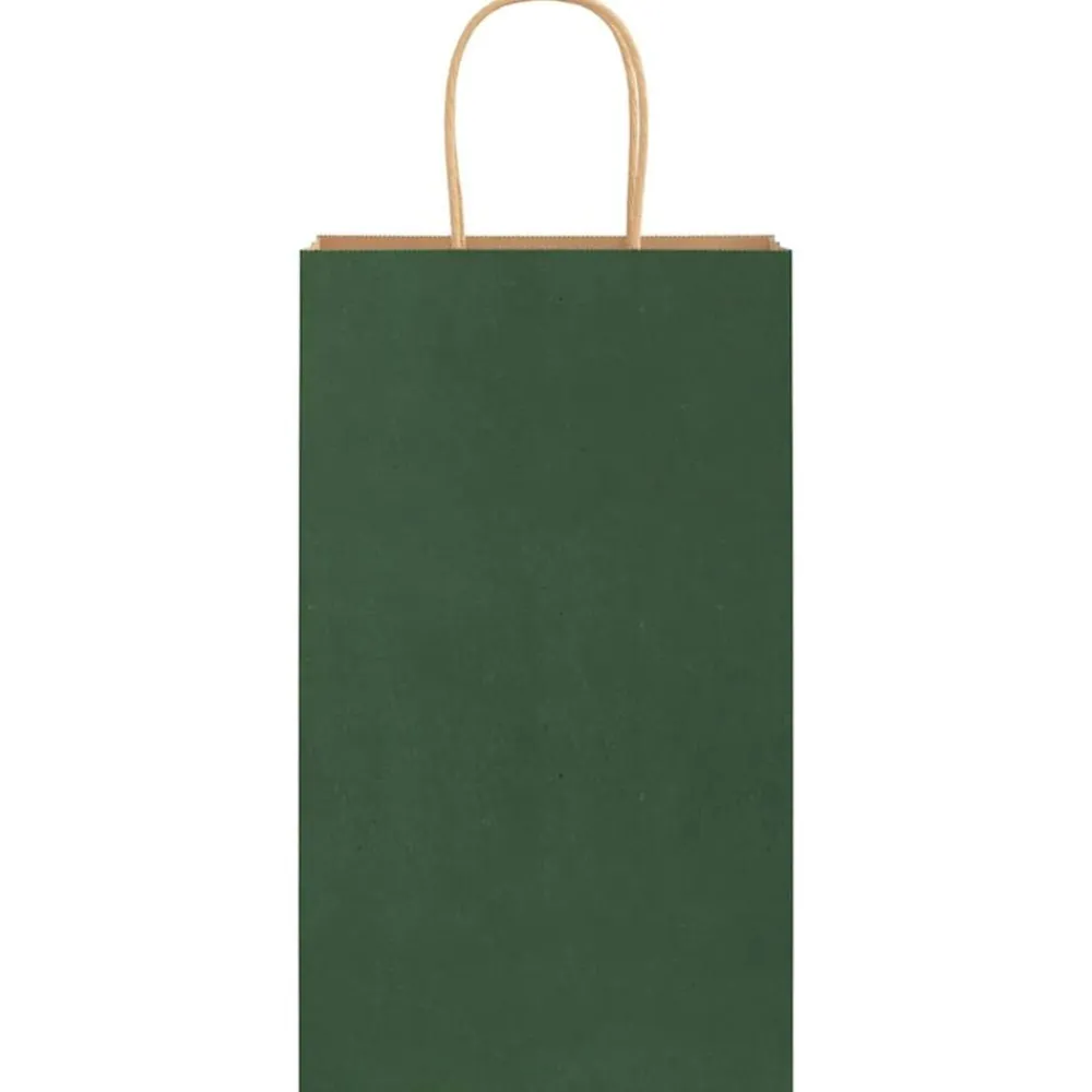 vidaXL Arte Y Ocio-Bolsas de papel con asas 50 uds 21x11x36 cm