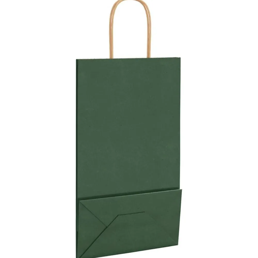 vidaXL Arte Y Ocio-Bolsas de papel con asas 50 uds 21x11x36 cm