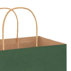 vidaXL Arte Y Ocio-Bolsas de papel con asas 50 uds 21x11x36 cm