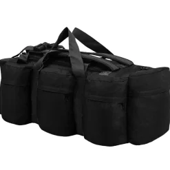 vidaXL Maletas Y Bolsos De Viaje-Bolso de lona estilo militar 3-en-1 45 L
