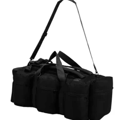 vidaXL Maletas Y Bolsos De Viaje-Bolso de lona estilo militar 3-en-1 45 L