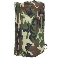 vidaXL Bolso de lona estilo militar 85 L Camuflaje Online
