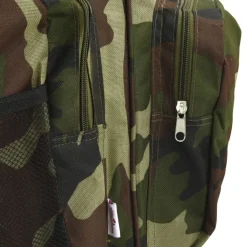 vidaXL Actividades Al Aire Libre-Bolso de pesca impermeable tela Oxford camuflaje