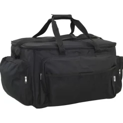 vidaXL Bolso de pesca impermeable tela Oxford Negro Sale