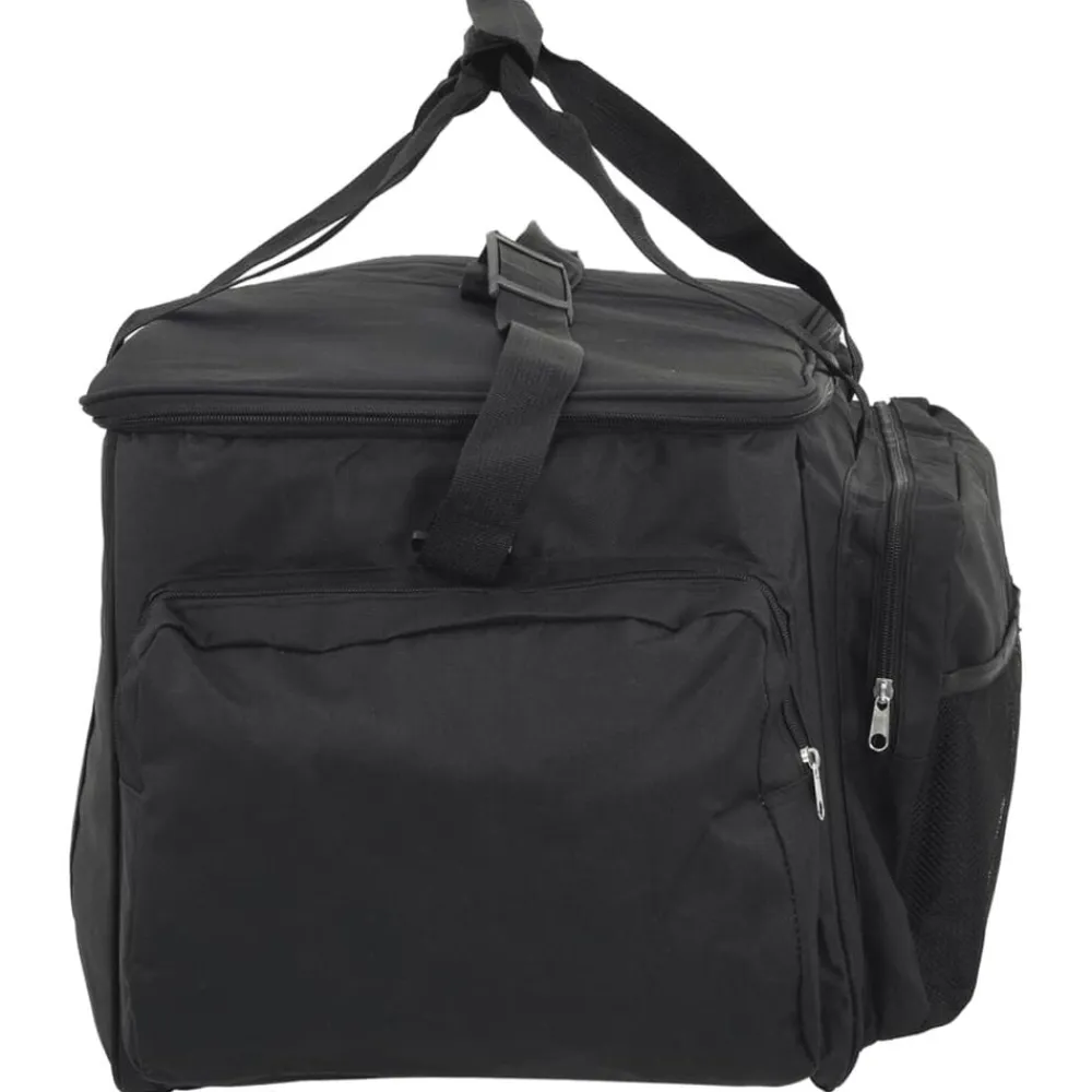 vidaXL Bolso de pesca impermeable tela Oxford Negro Sale