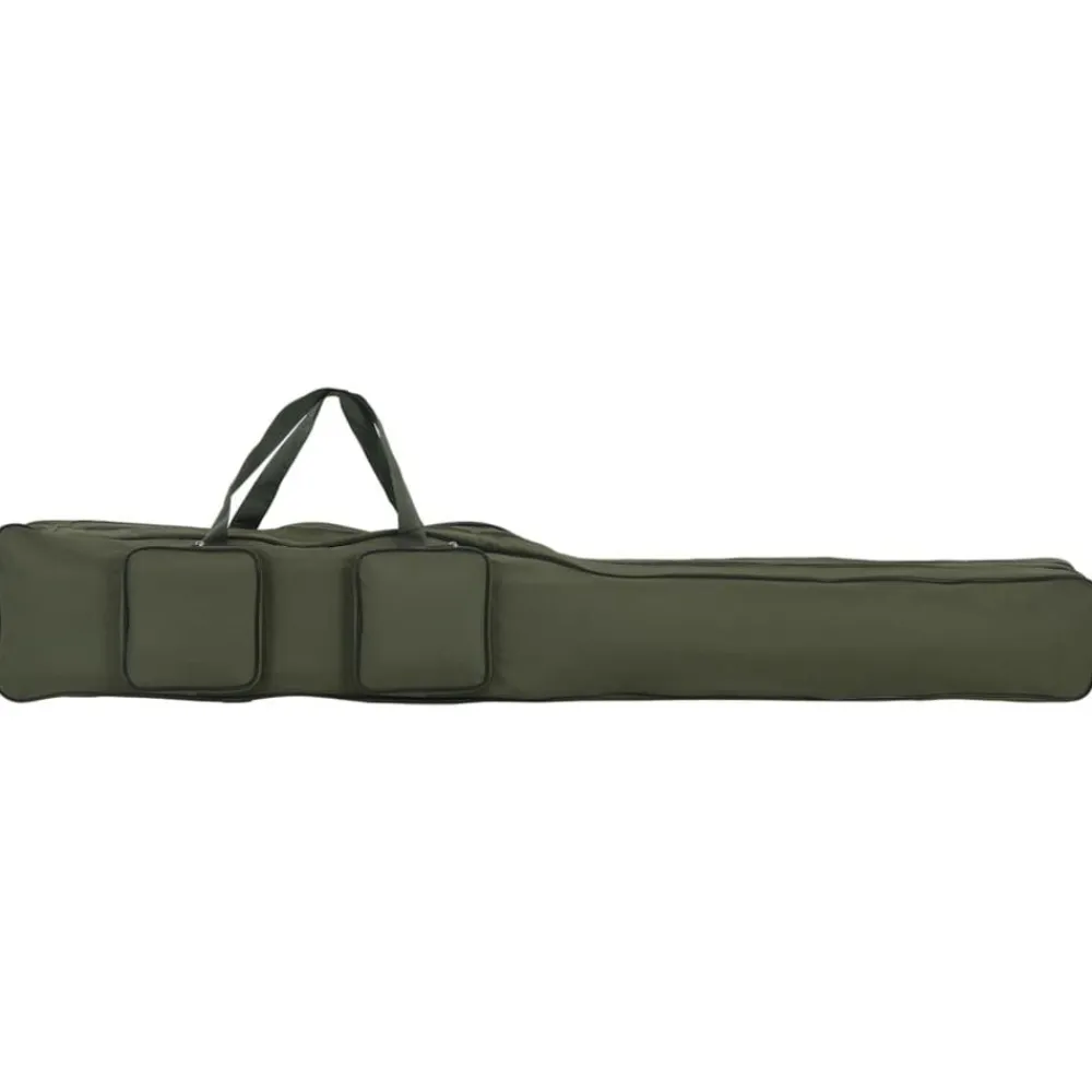 vidaXL Actividades Al Aire Libre-Bolso para caña de pescar tela oxford 150 cm
