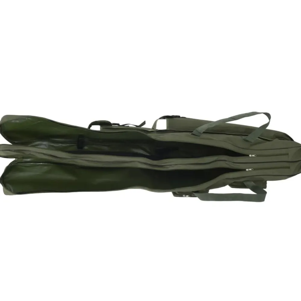 vidaXL Actividades Al Aire Libre-Bolso para caña de pescar tela oxford 150 cm