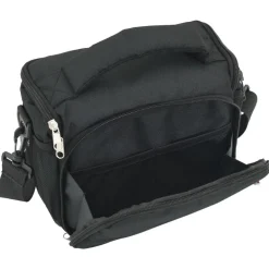vidaXL Cámaras Y Objetivos-Bolso para cámara con funda impermeable tela oxford negra