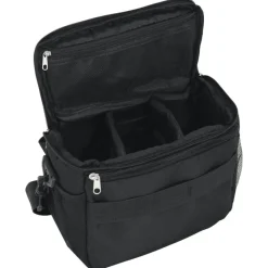 vidaXL Cámaras Y Objetivos-Bolso para cámara con funda impermeable tela oxford negra