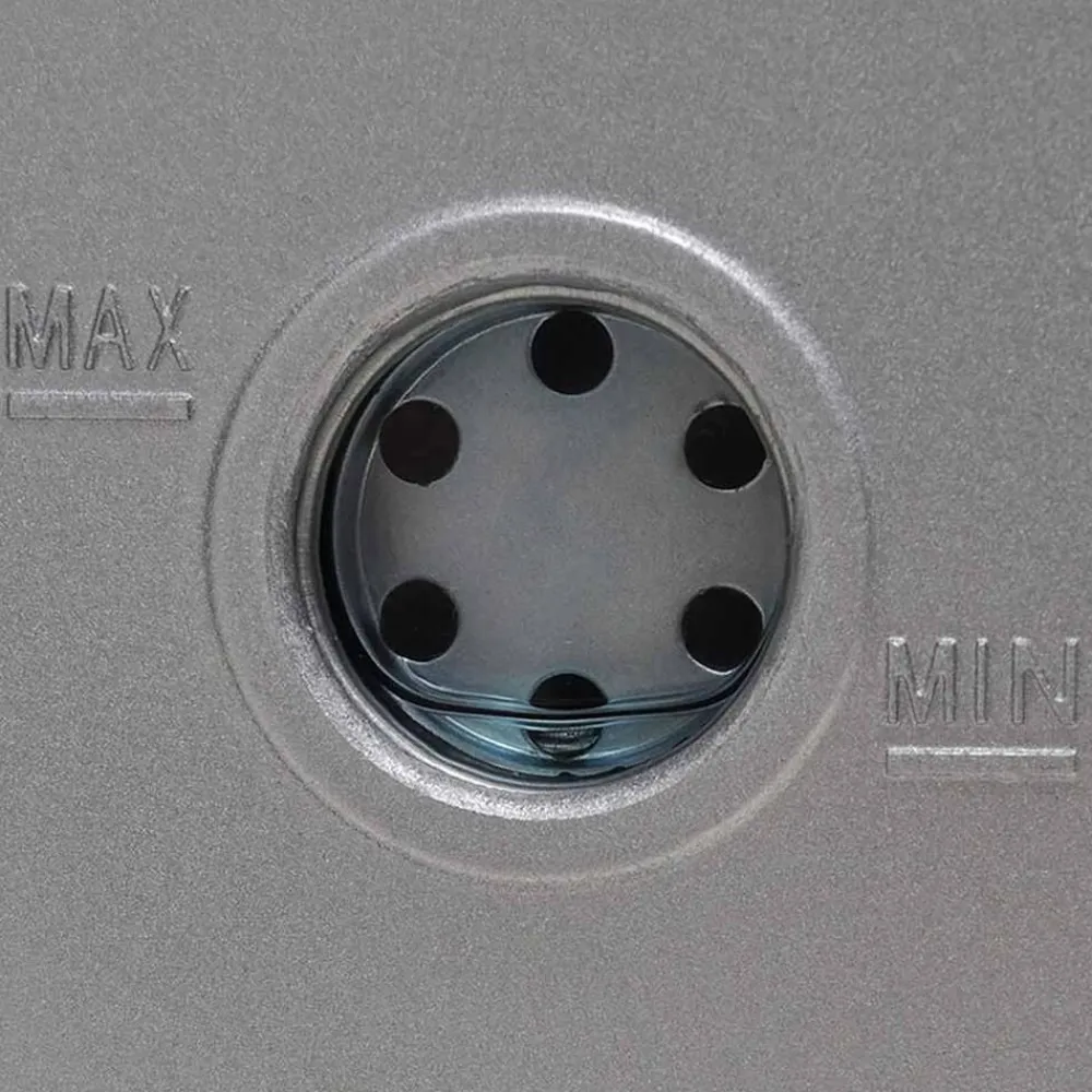 vidaXL Bomba aspiradora de un nivel con manómetro 71 l/min Azul Best