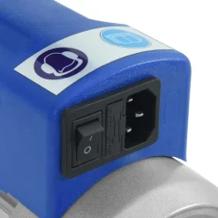 vidaXL Bomba aspiradora de un nivel con manómetro 71 l/min Azul Best
