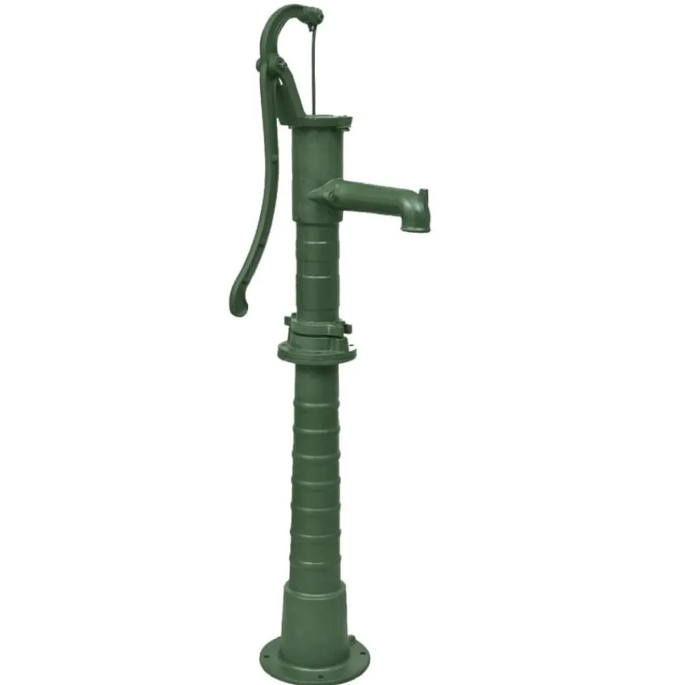 vidaXL Bomba de agua de jardín con soporte hierro fundido Online