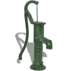 vidaXL Bomba de agua de jardín con soporte hierro fundido Online