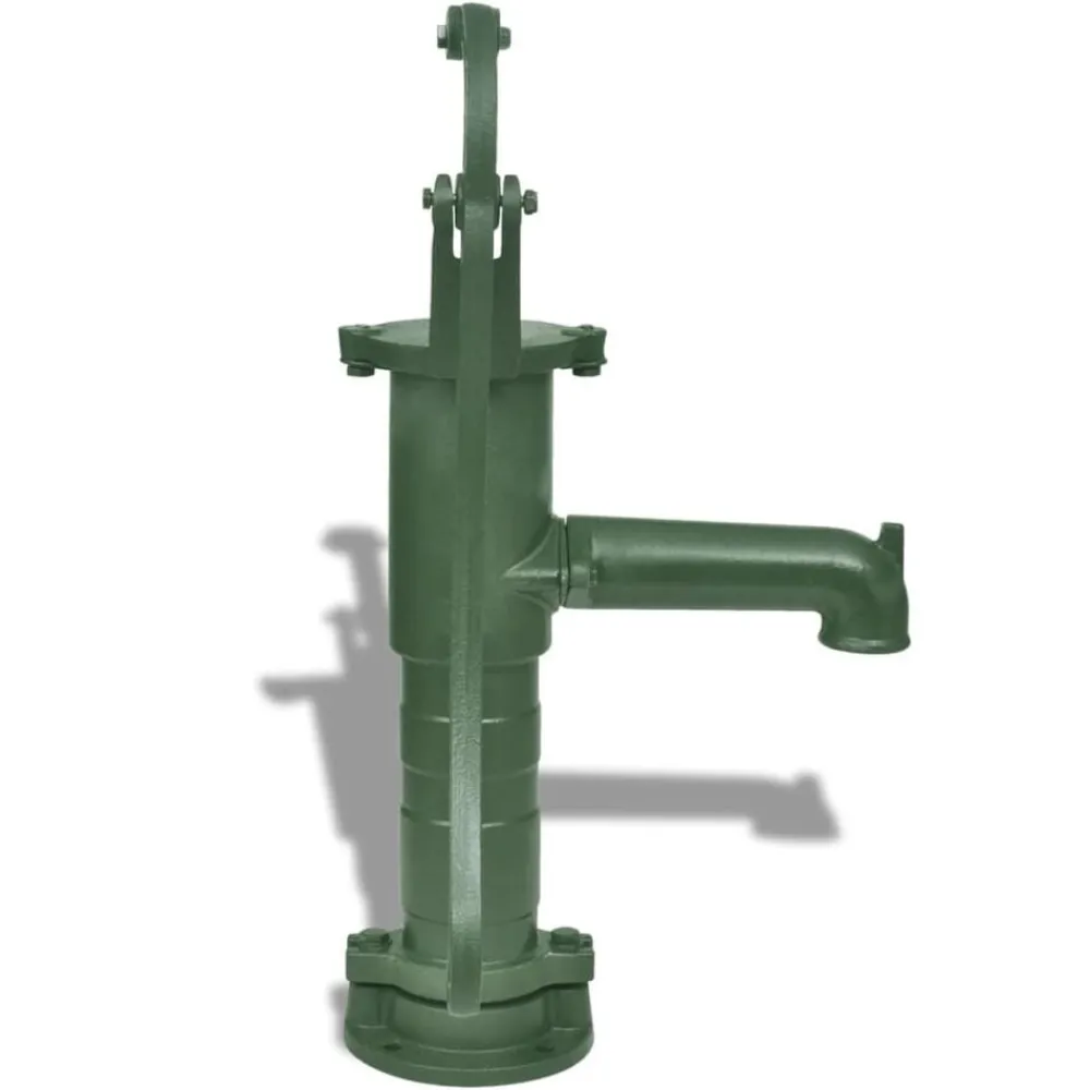 vidaXL Bomba de agua de jardín con soporte hierro fundido Online