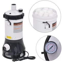 vidaXL Bomba de filtro de piscina 185 W 4,4 m³/h Online