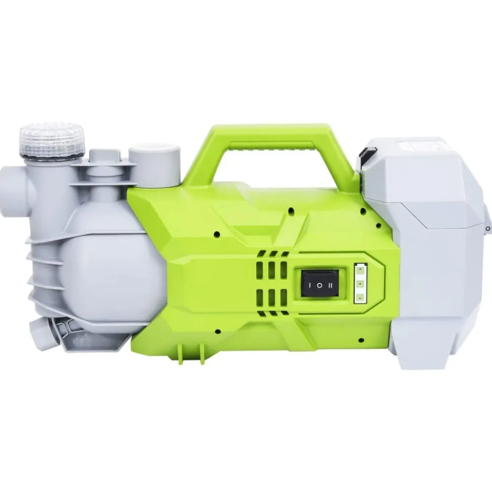 vidaXL Bomba de jardín inalámbrica 180 W 2800 l/h Clearance