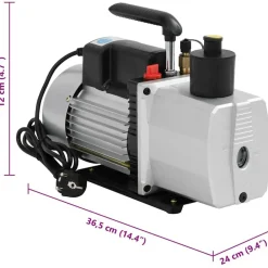vidaXL Accesorios Para Electrodomésticos-Bomba de vacío de 2 etapas 100 L/min
