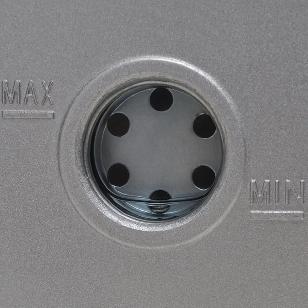 vidaXL Accesorios Para Electrodomésticos-Bomba de vacío una etapa con manómetro colector bidireccional