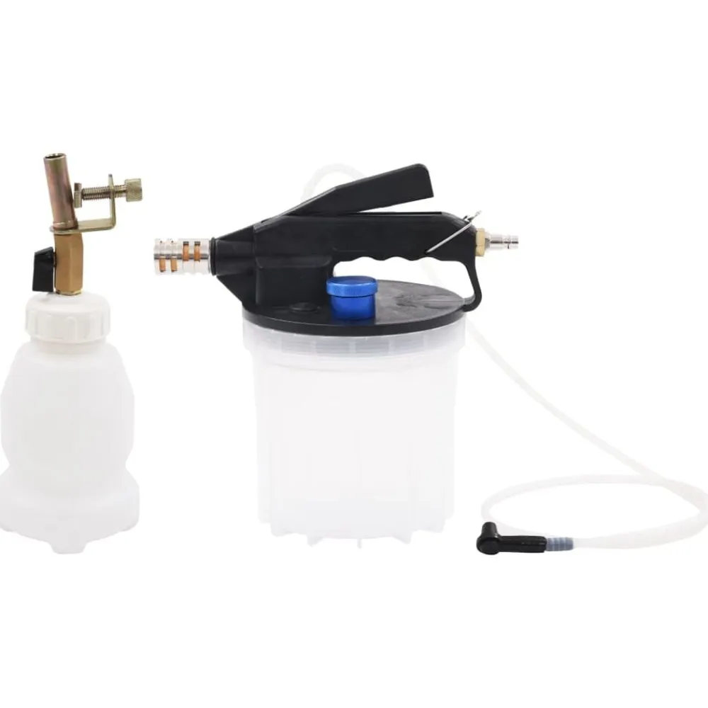 vidaXL Bomba extractora purgador de freno neumático con botella 2 L Online