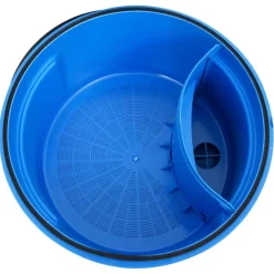 vidaXL Piscina Y Spa-Bomba filtro arena azul y negra 385x620x432 mm 200 W 25 L