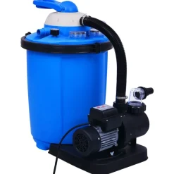 vidaXL Bomba filtro de arena con temporizador 550 W 50 L Clearance