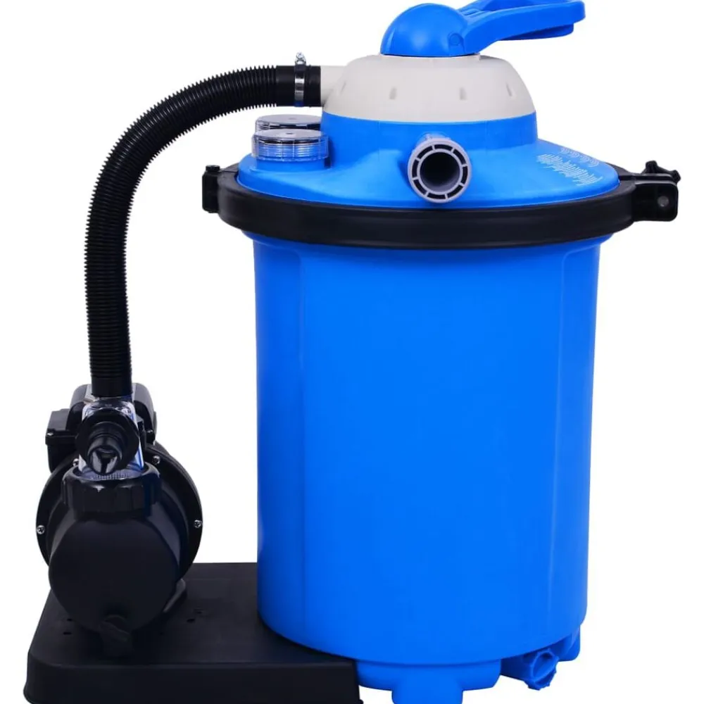 vidaXL Bomba filtro de arena con temporizador 550 W 50 L Clearance
