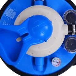 vidaXL Bomba filtro de arena con temporizador 550 W 50 L Clearance