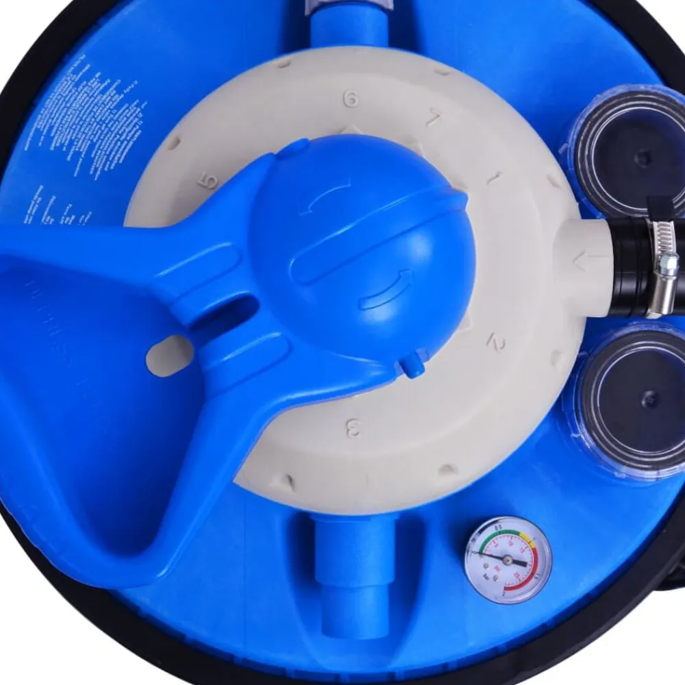 vidaXL Bomba filtro de arena con temporizador 550 W 50 L Clearance
