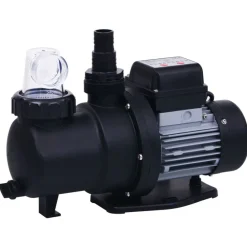vidaXL Piscina Y Spa-Bomba filtro de arena con temporizador 450 W 25 L