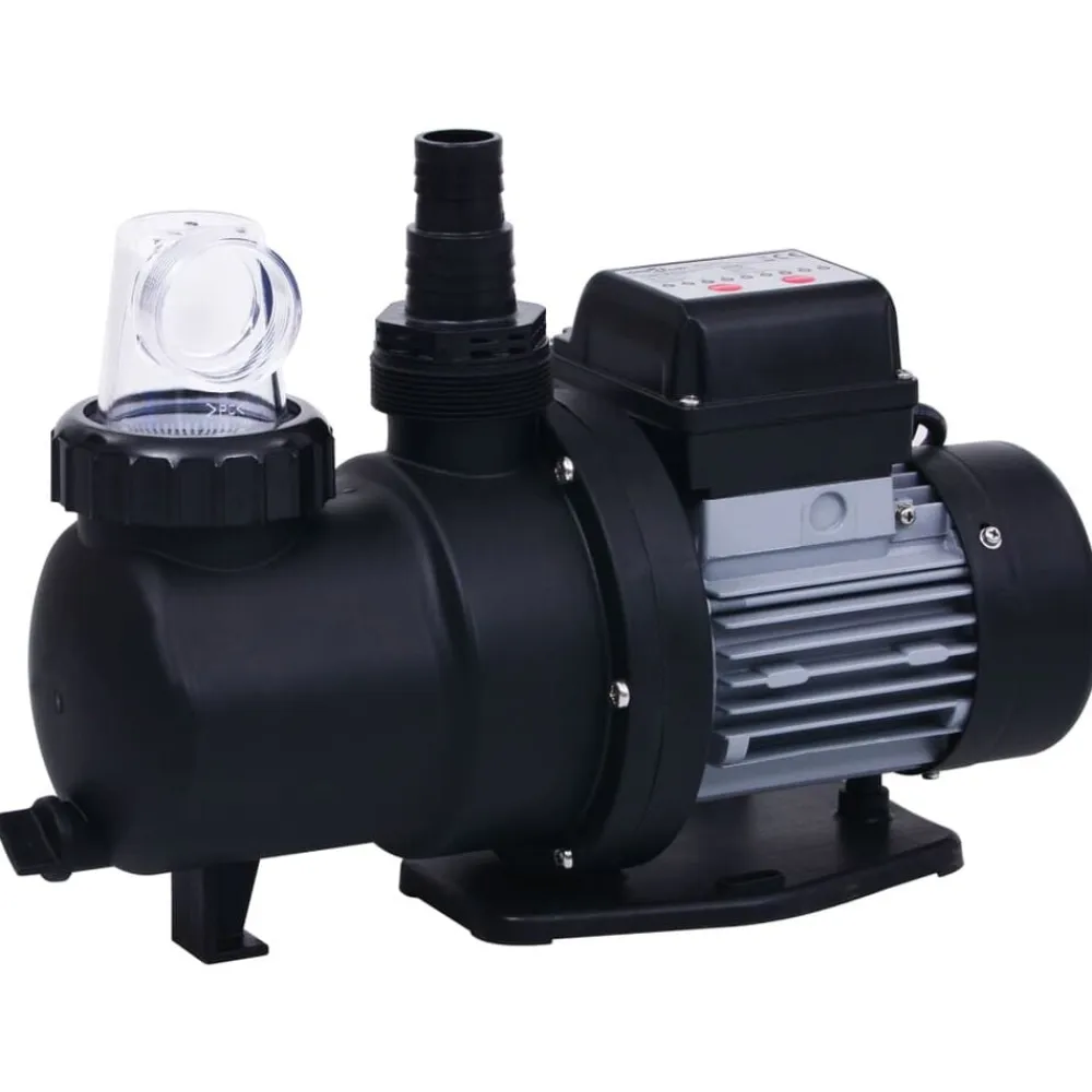 vidaXL Piscina Y Spa-Bomba filtro de arena con temporizador 450 W 25 L