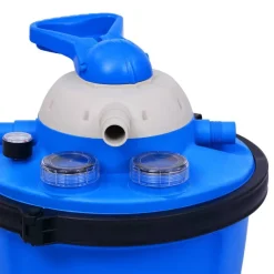 vidaXL Piscina Y Spa-Bomba filtro de arena con temporizador 450 W 25 L