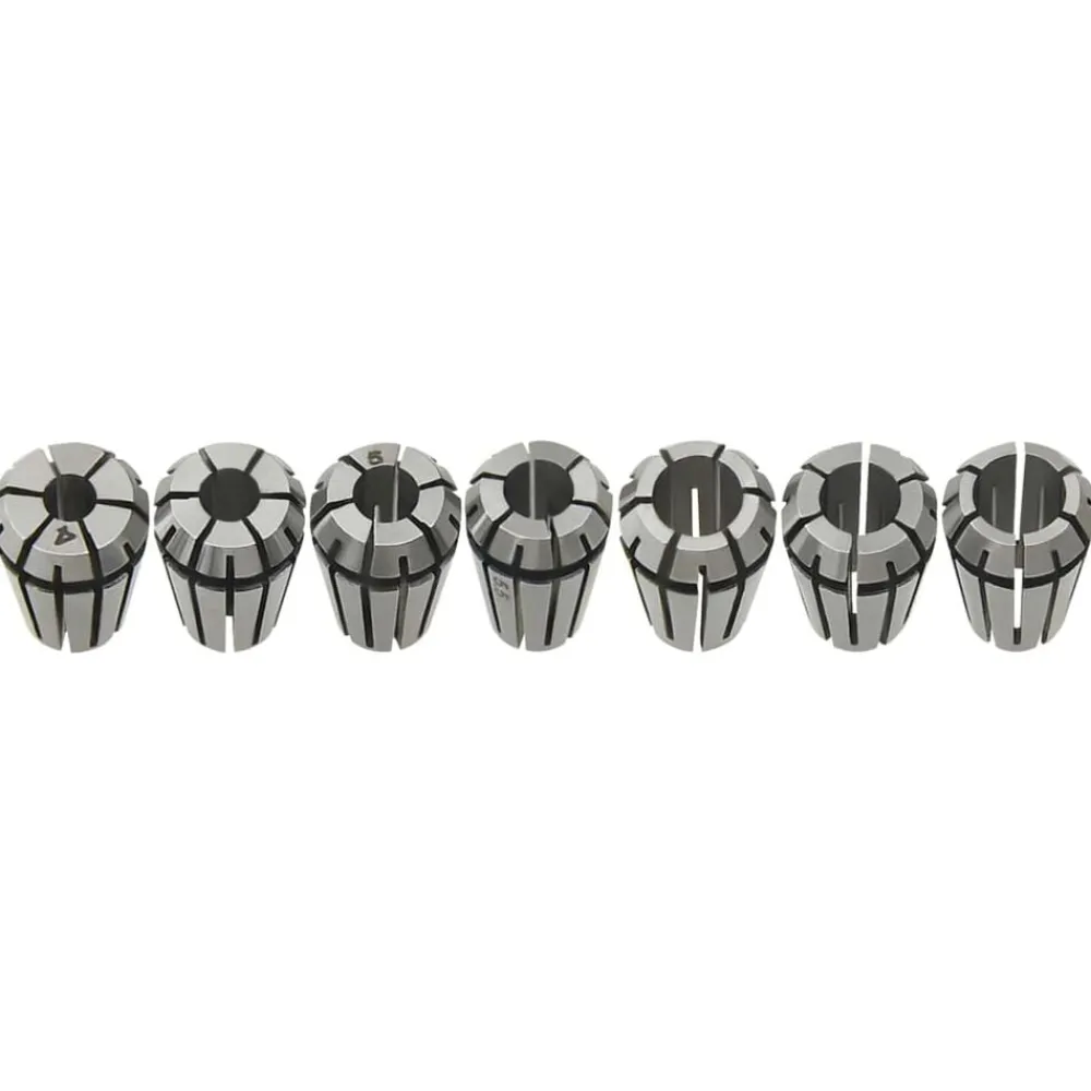 vidaXL Herramientas-Boquilla de sujeción ER11 13 pzas Set herramientas de torneado