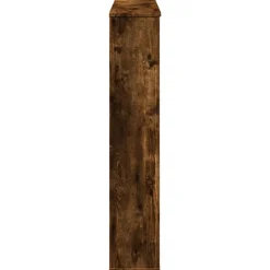 vidaXL Accesorios Para Hornos De Leña Y Chimeneas-Borde de chimenea madera ingeniería 100x20x100 cm