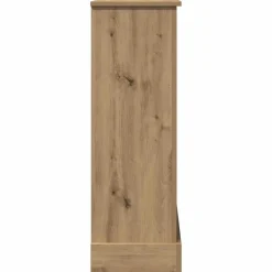 vidaXL Borde de chimenea madera ingeniería 90x30x90 cm Roble artisan Sale