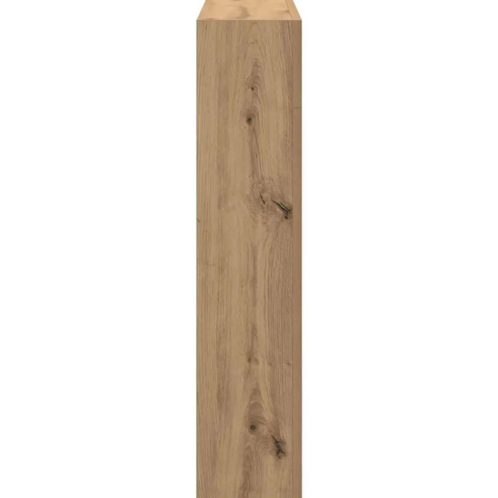 vidaXL Accesorios Para Hornos De Leña Y Chimeneas-Borde de chimenea madera ingeniería 81x18x82 cm