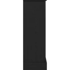 vidaXL Accesorios Para Hornos De Leña Y Chimeneas-Borde de chimenea 90x30x90 cm madera ingeniería