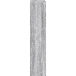 vidaXL Accesorios Para Hornos De Leña Y Chimeneas-Borde de chimenea madera ingeniería 81x18x82 cm