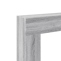 vidaXL Accesorios Para Hornos De Leña Y Chimeneas-Borde de chimenea madera ingeniería 81x18x82 cm