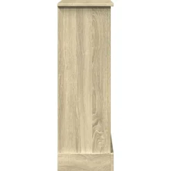 vidaXL Borde de chimenea madera ingeniería 90x30x90 cm Roble Sonoma Sale